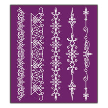 Load image into Gallery viewer, Silkscreen Stencils - Delicate Lace
