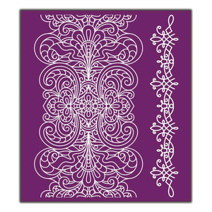 Silkscreen Stencils - Delicate Lace