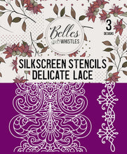 Load image into Gallery viewer, Silkscreen Stencils - Delicate Lace
