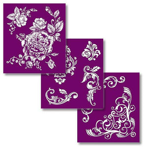 Silkscreen Stencils - Floral