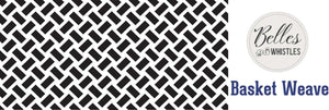 Mylar Stencil - Basket Weave