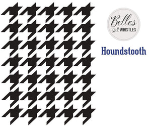 Mylar Stencil - Houndstooth