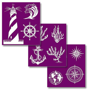 Silkscreen Stencils - Nautical