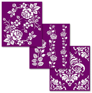 Silkscreen Stencils - Roses