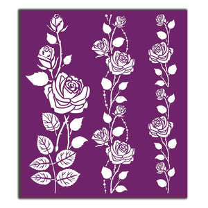 Silkscreen Stencils - Roses