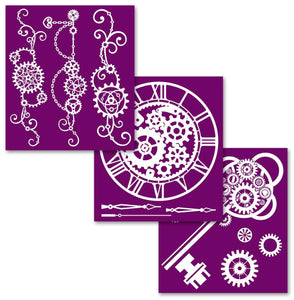 Silkscreen Stencils - Steampunk