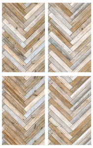 Transfer - Rustic Herringbone