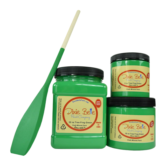 Chalk Mineral Paint - Tree Frog (Green)