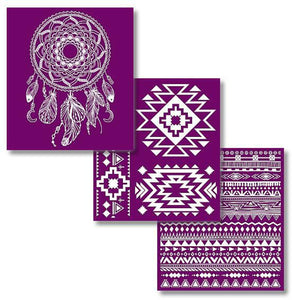 Silkscreen Stencils - Western Boho